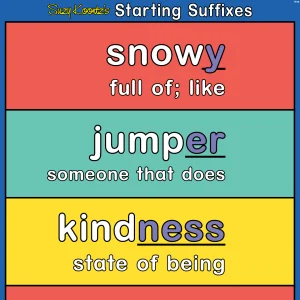 Starting Suffixes Hop